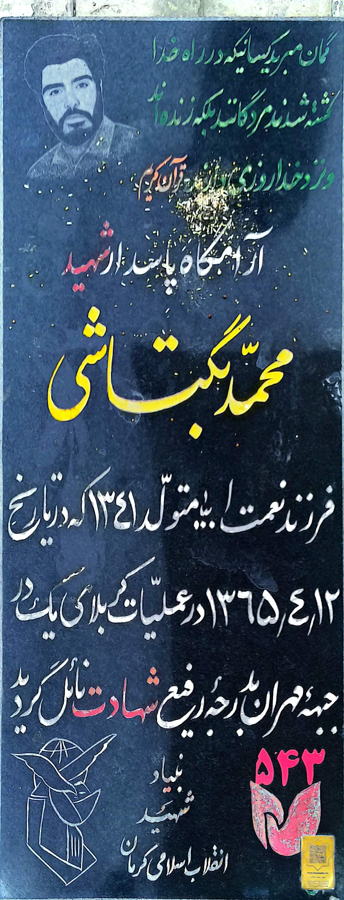 قبر محمد بگتاشی